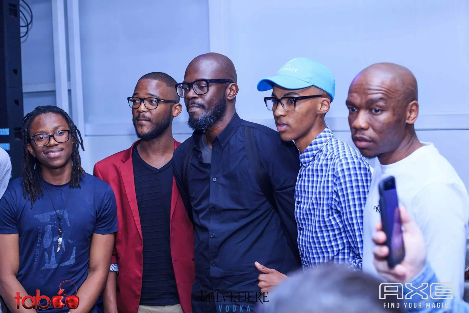 Friends at an event